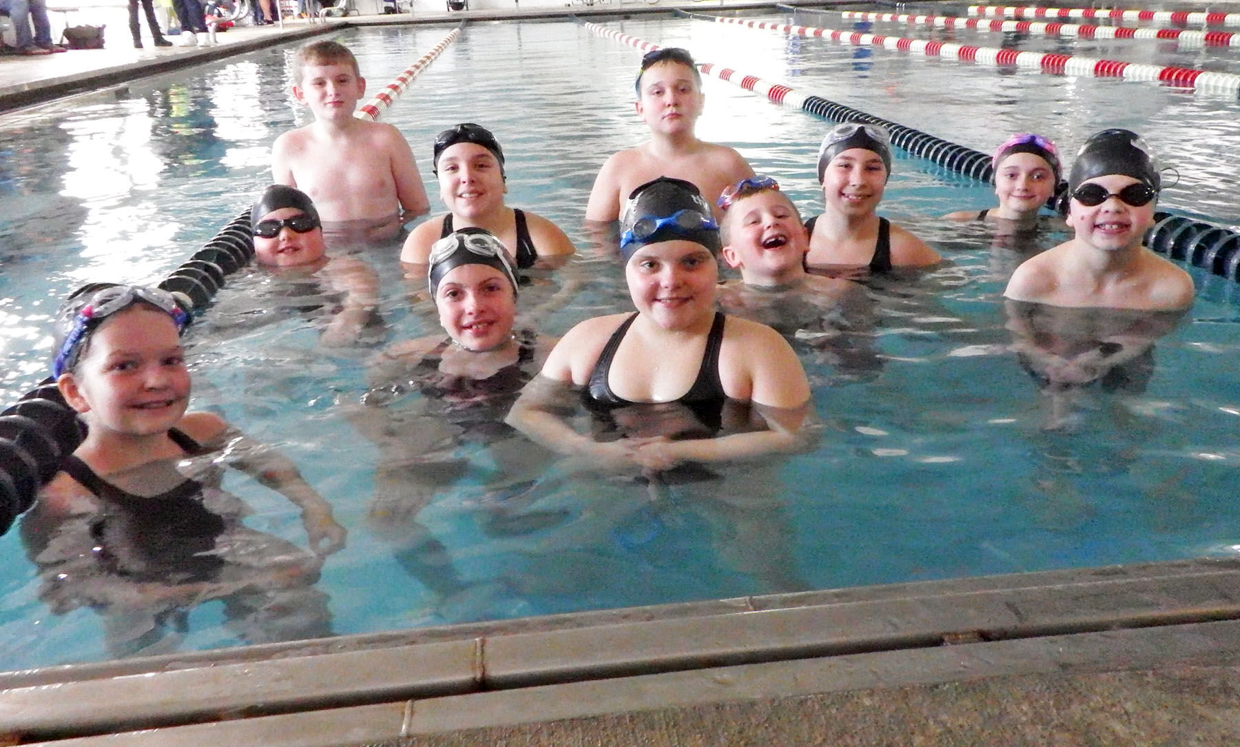 Y Swim Meet - group photo